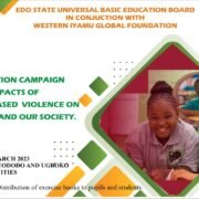 SENSITIZATION CAMPAIGN ON THE IMPACTS OF GENDER-BASED VIOLENCE ON STUDENTS AND OUR SOCIETY.