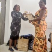 Provision of writing materials and school bags for survivors of gender-based violence.